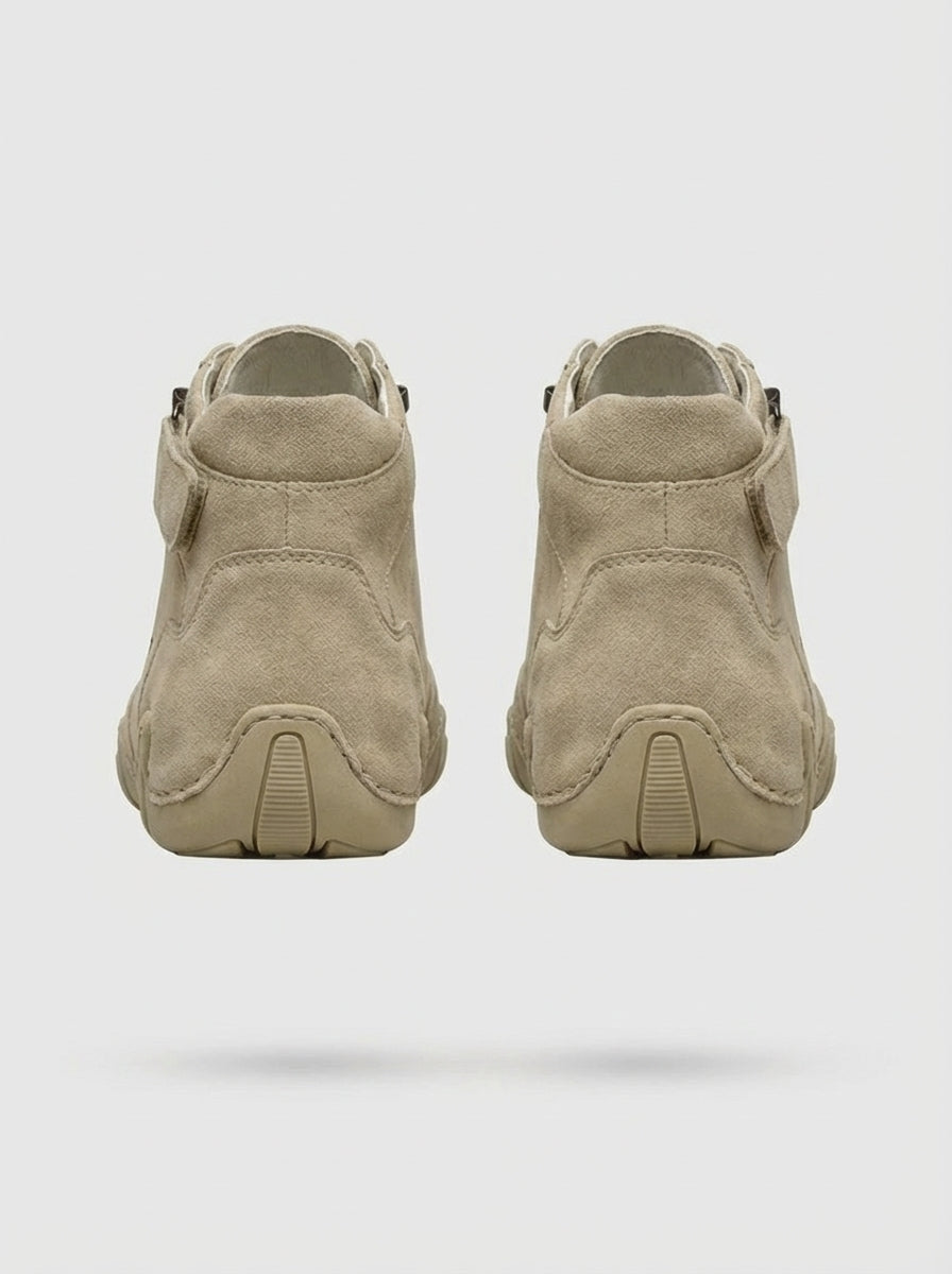 Men's Laced Sneakers with Profile Sole