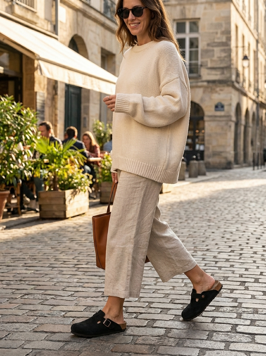 Women's Buckled Closed Clogs