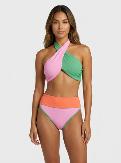Women's Cross-Front Bikini | Halter