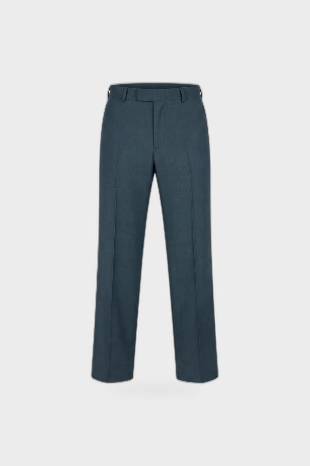 Men's High-Waist Suit Trousers | Wide Leg — Navy Blue — product view