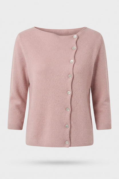 Women's Cardigan Sweaters | Button Front — Pink 1 — packshot