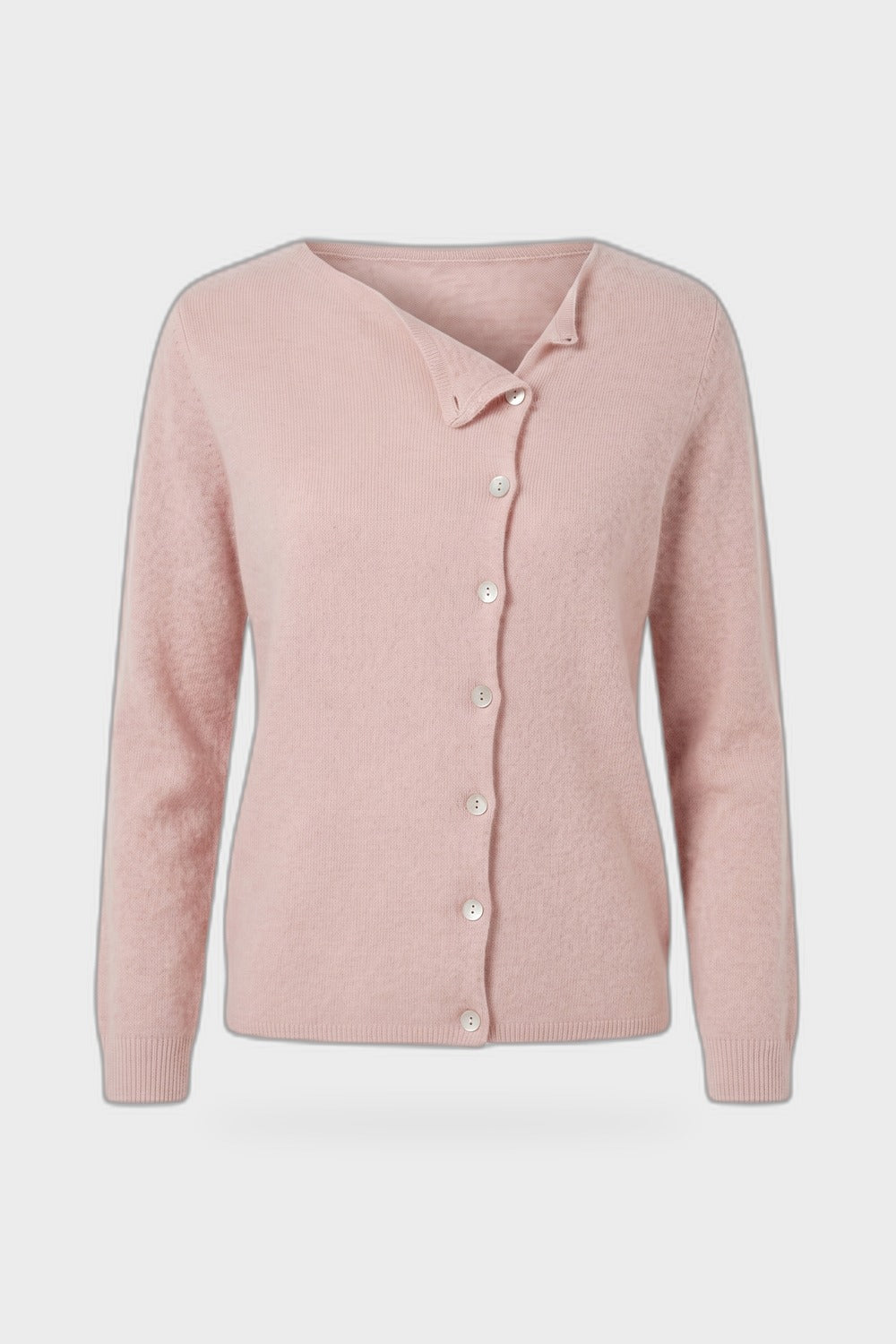 Women's Cardigan Sweaters | Button Front — Pink 1 — product view