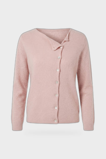 Women's Cardigan Sweaters | Button Front — Pink 1 — product view
