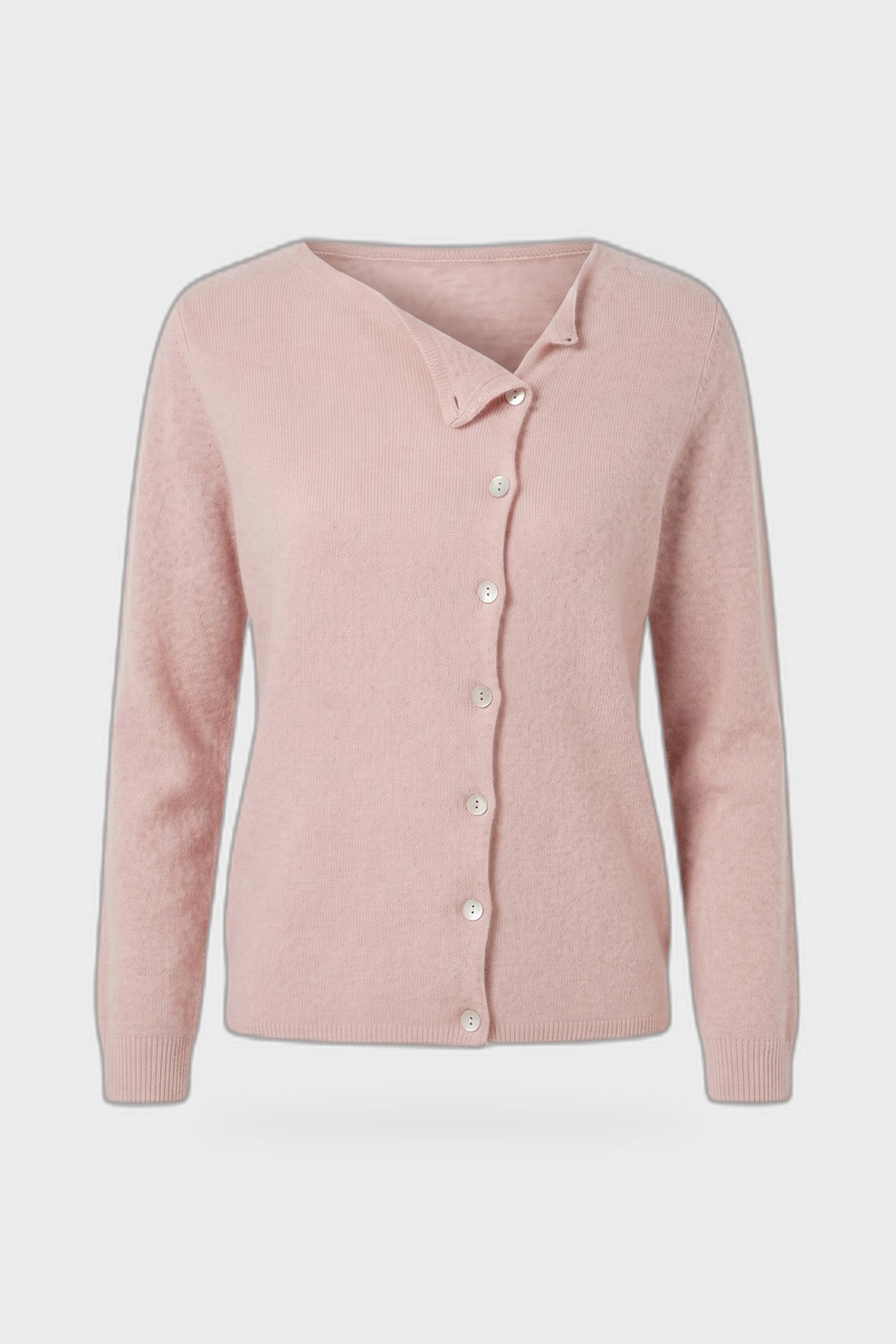 Women's Cardigan Sweaters | Button Front — Pink 1 — product view